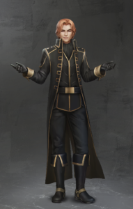 Artists rendition of Alexander Flint
