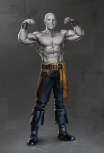 Artists rendition of Kaiser from the Black Sun series