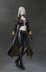 Artists rendition of Lorelei from Black Sun